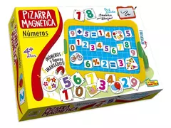 PIZARRA MAGNETICA PARA MARCADOR IMANES NUMEROS IMPLAS