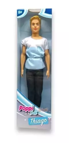 MUÑECO INDIVIDUAL MEN THIAGO 30CM POPPI
