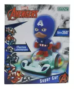 SUPER CAR AUTO CON LUZ Y SONIDO AVENGERS DITOYS