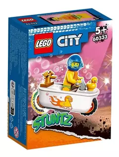 LEGO CITY MOTO ACROBATICA BAÑERA 14 PZS 60333