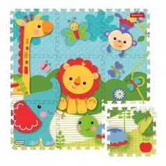 PISO DE GOMA EVA ENCASTRABLE DE ANIMALITOS FISHER PRICE - comprar online