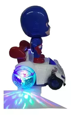 SUPER CAR AUTO CON LUZ Y SONIDO AVENGERS DITOYS en internet