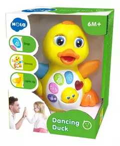 PATO BAILARIN CON LUCES Y SONIDOS INFANTIL HOLA