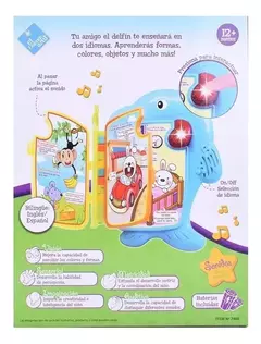 LIBRO INTERACTIVO BILINGUE INGLES Y ESPAÑOL DELFIN - CIUDAD RAYUELA
