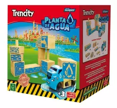 TRENCITY PLANTA DE AGUA CON VEHICULO DE MADERA
