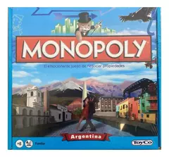 JUEGO DE MESA MONOPOLY ARGENTINA POPULAR TOYCO