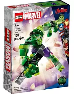 LEGO MARVEL ARMADURA ROBOTICA DE HULK 138 PZS 76241