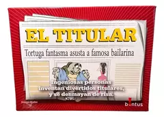JUEGO DE CARTAS EL TITULAR BONTUS JUEGO DE MESA