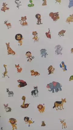 LIBRO PARA COLOREAR PINTA Y PEGA AMIGOS DE LA SELVA PLOW en internet