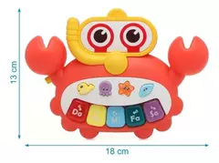PIANO CANGREJO MUSICAL PARA BEBE HUANGER en internet