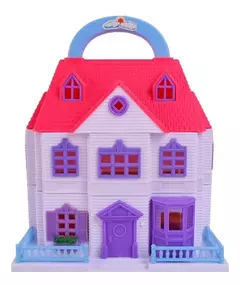 CASITA CON MUÑECOS MAS ACCESORIOS MASION DIVERTIDA - comprar online