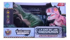DINOSAURIO CON LUZ Y SONIDO ALOSAURIO EXTREMO