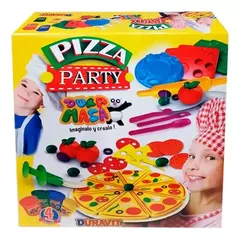 JUEGO DE MASAS PARA MOLDEAR PIZZA PARTY DURAVIT
