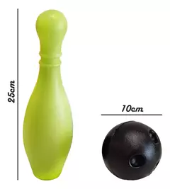 JUEGO DE BOWLING 10 PINOS + 2 BOLOS DURAVIT en internet