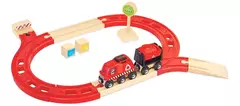 TRENCITY KIT PISTA DE RECICLADO MADERA TREN CON IMAN - comprar online