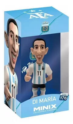 FIGURA ARGENTINA DE VINILO DI MARIA 12 CM COLECCIONABLE MINIX