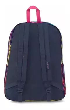 MOCHILA ESCOLAR JANSPORT SUPERBREAK VIOLETA ESTAMPADA 26L en internet