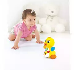 PATO BAILARIN CON LUCES Y SONIDOS INFANTIL HOLA - comprar online