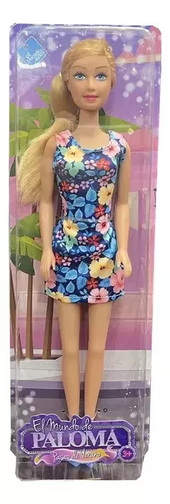 MUÑECA PALOMA PASEO DE VERANO 30 CM