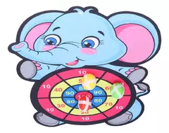 JUEGO TIRO AL BLANCO DE TELA CON VELCRO
