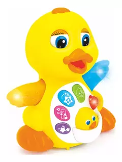 PATO BAILARIN CON LUCES Y SONIDOS INFANTIL HOLA - CIUDAD RAYUELA