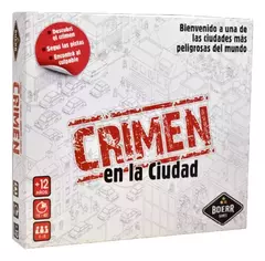 JUEGO DE MESA CRIMEN EN LA CIUDAD BOERR GAMES