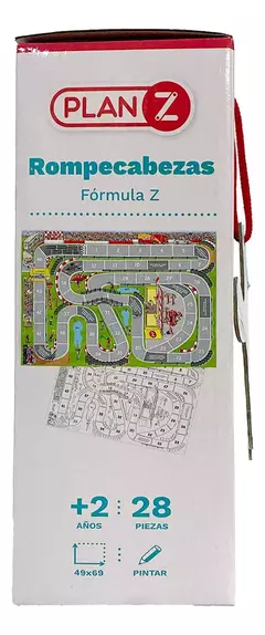 ROMPECABEZAS 28 PIEZAS GRANDES 3 EN 1 FORMULA 1 PUZZLE PLAN Z en internet