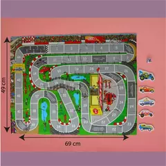 ROMPECABEZAS 28 PIEZAS GRANDES 3 EN 1 FORMULA 1 PUZZLE PLAN Z - CIUDAD RAYUELA