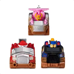 PAW PATROL SET X3 VEHICULOS DE METAL CON FIGURA - CIUDAD RAYUELA