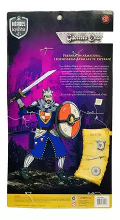 ESCUDO Y ESPADAS DISFRAZ GUERRERO DRAGON - comprar online