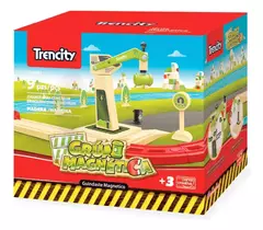 TRENCITY KIT GRUA MAGNETICA MADERA