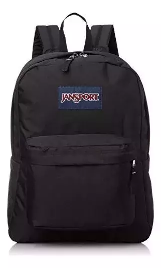 MOCHILA ESCOLAR JANSPORT SUPERBREAK NEGRA 26L