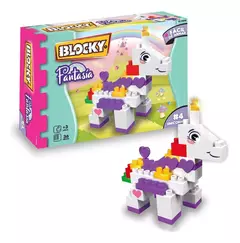 BLOQUES CONSTRUCCION BLOCKY UNICORNIO FANTASIA 36 PIEZAS en internet