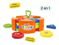 JUEGO DE ENCASTRE PARA BEBE FORMITAS 2 EN 1 OK BABY - comprar online