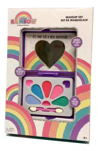 SET DE MAQUILLAJE INFANTIL CON ESPEJO MULTICOSPE