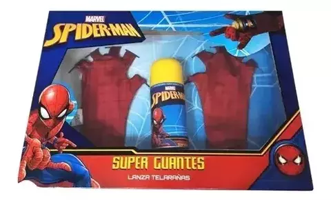 SPIDERMAN SUPER GUANTES LANZA TELARAÑAS NEW TOYS