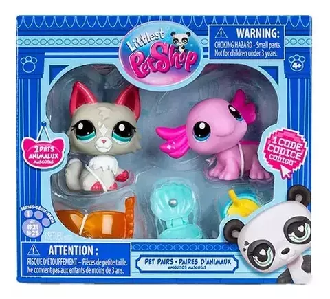 LITTLEST PET SHOP PACK X2 FIGURAS C/ ACCESORIOS