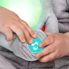 PELUCHE CON LUZ EN LA PANCITA Y MUSICA RELAJANTE PARA BEBE - CIUDAD RAYUELA