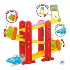 PISTA CON AUTO MI BALANCIN DIVERTIDO FIBRO - comprar online