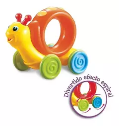 JUGUETE MI CARACOL VELOZ PARA BEBE FIBRO - comprar online