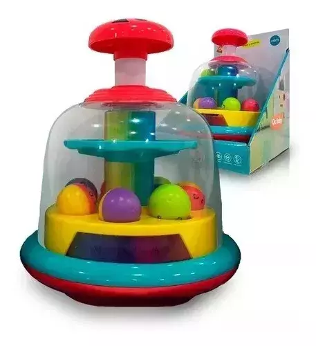 SPIN BALL TORBELLINO DE PELOTITAS PARA BEBE OK BABY