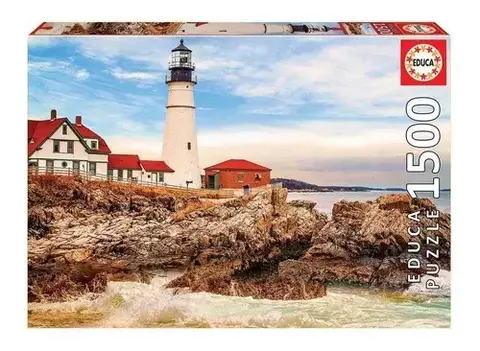 PUZZLE ROMPECABEZA FARO ROCOSO 1500 PIEZAS EDUCA