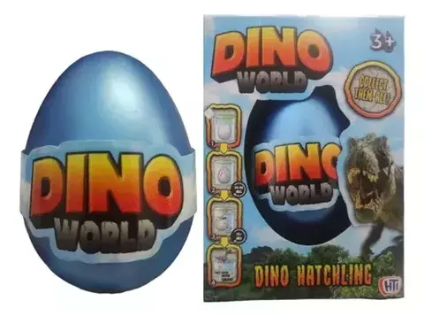 DINOSAURIO HUEVO SORPRESA NACE Y CRECE EN EL AGUA