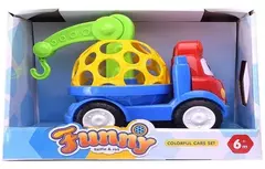 CAMION GRUA DE ARRASTRE PARA BEBE CON SONAJERO