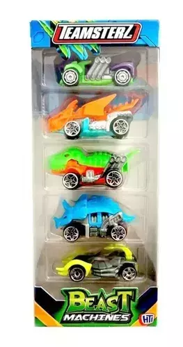 AUTO DE METAL SET X5 TEAMSTERZ BEAST MACHIENS WABRO
