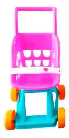 COCHESITO DE PASEO PLASTICO PARA MUÑECAS DURAVIT - comprar online