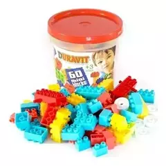 JUEGO DE MINI BLOQUES EN BALDE 60 PIEZAS DURAVIT