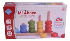 ABACO DE MADERA DIDACTICO MONTESSORI FIBRO