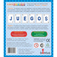 JUEGO DE CARTAS ARMA PALABRAS BONTUS - comprar online