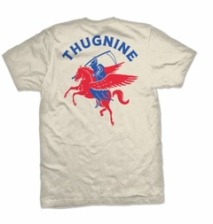CAMISETA THUG NINE - DEAD MESSENGER OFF WHITE - comprar online
